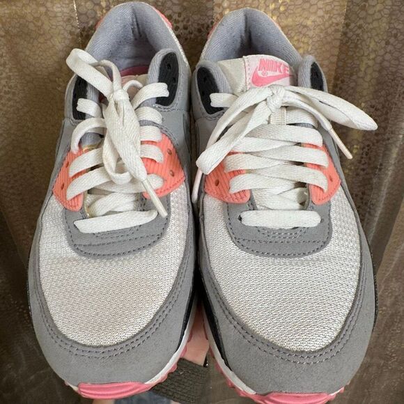 Nike Air Max 90 Women's Size 8 Recraft Rose Pink Retro Low Sneakers - Picture 3 of 9